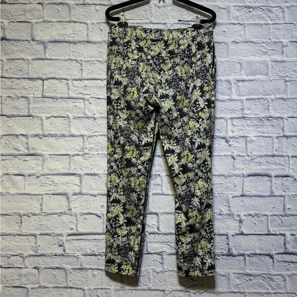 LULULEMON Jet Crop *Luxtreme (Slim) in Crosscourt Petal Black Clarity Yellow, 8 - Picture 8 of 16